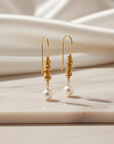 Swirl Pearl Earring