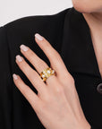 Scattered Pearl Ring