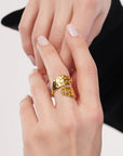 Leaf Wrap Ring