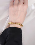 Radiant Gold Link Bracelet