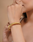 Brunello Gold Cuff