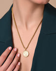 Coin Radiance Necklace