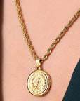 Coin Radiance Necklace