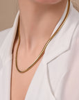 Golden Whisper Link Necklace