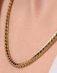 Golden Whisper Link Necklace