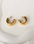 Chic Gold Essence Earrings