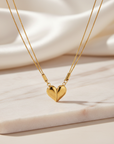 Twin Heart Necklace