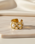 Scattered Pearl Ring