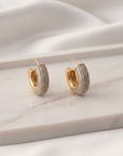 Elegant Gleam Hoop Earrings