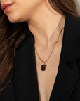 The Smoky Quartz Pendant Necklace