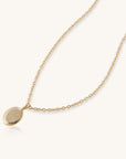 Elliptic, Charm, Necklace, Jewelry, Elegant, Minimalist,Stylish