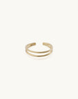 slender, double band, ring, minimalist, elegant, modern, versatile