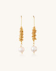 Swirl, Pearl Earring, Jewelry, Fashion, Accessories, Elegant, Classic.