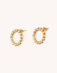 Twisted Circles, Earring, Jewelry, Fashion, Accessories, Geometric, Statement.
