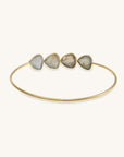 Smoke Stone Cuff, jewelry, fashion, accessories, statement piece, unique design, handcrafted