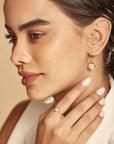 pearl, minimal, ring, elegant, delicate, understated, sophisticated