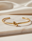 Knotty Gold Cuff