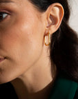 The Demeter Sunlit Hoop Earrings