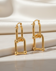 The Hera Chain Link Earrings