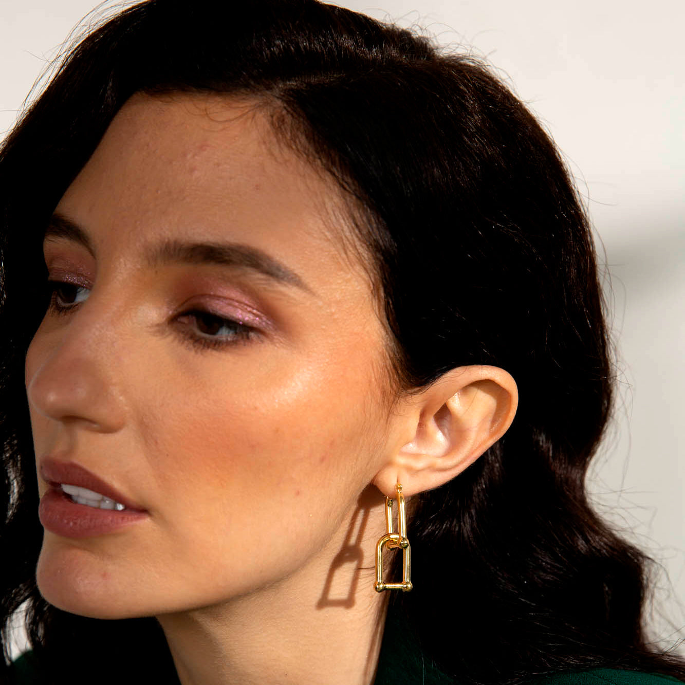 The Hera Chain Link Earrings