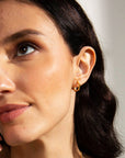 The Artemis Golden Wilderness Hoop Earrings