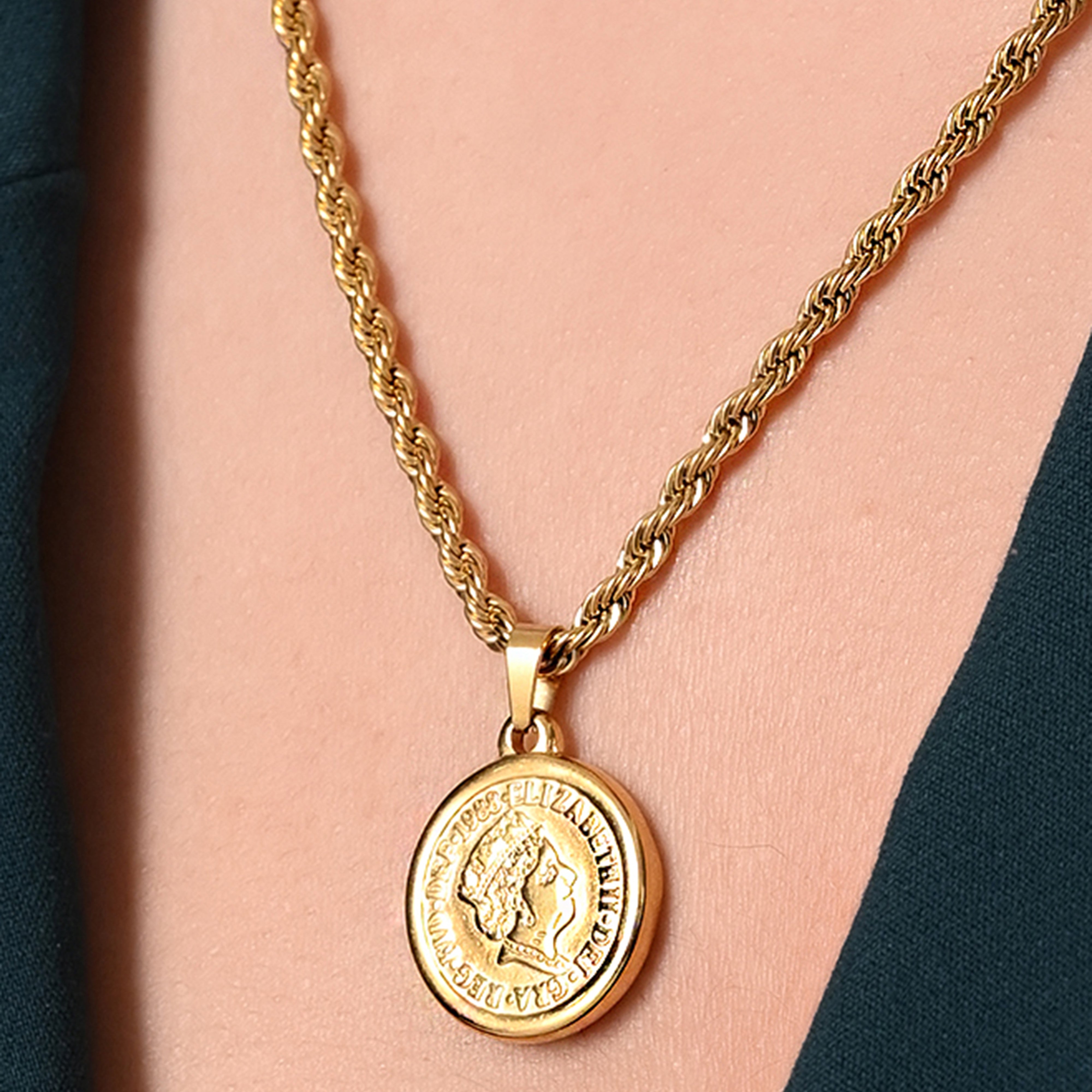 Coin Radiance Necklace