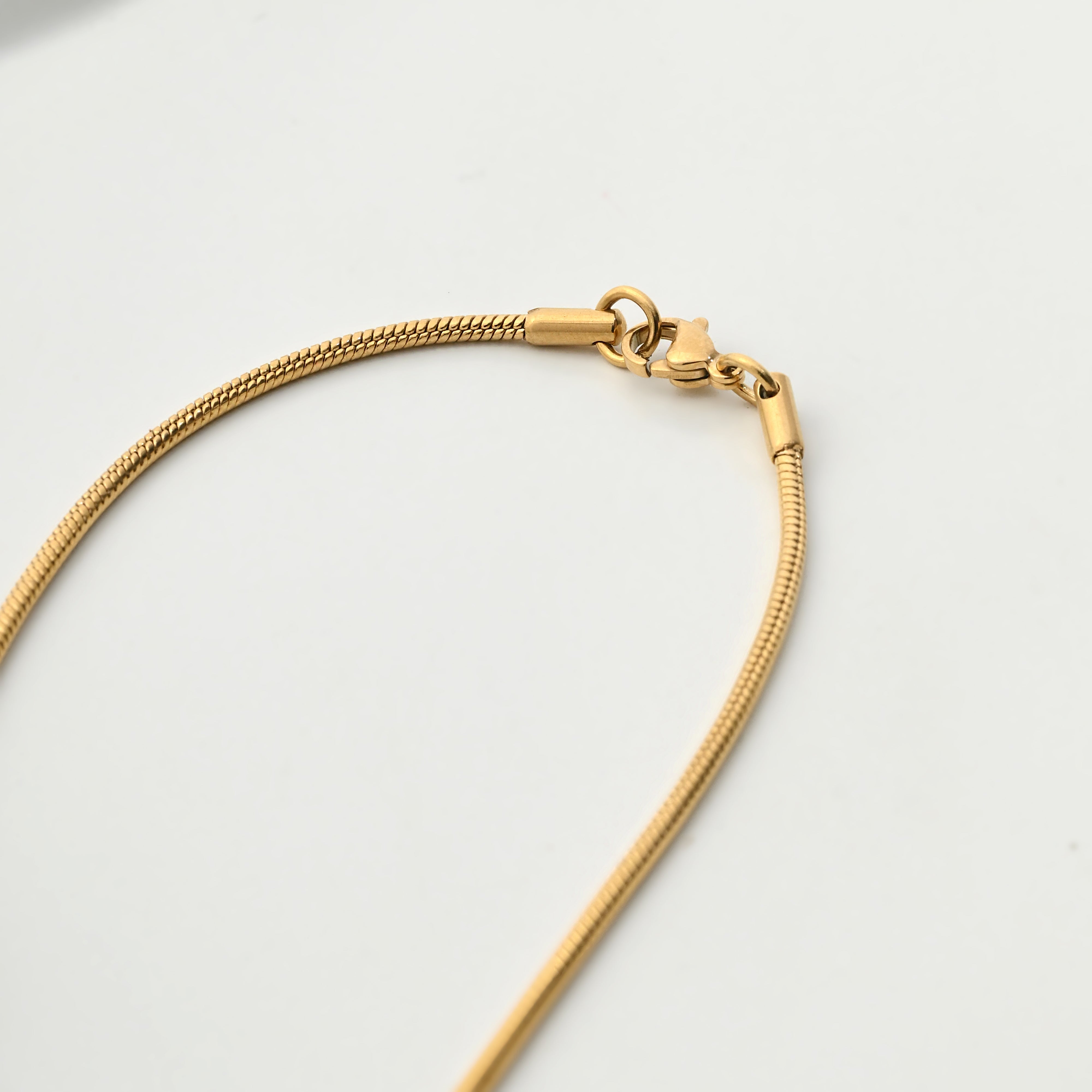 Red Teardrop Pendant Necklace