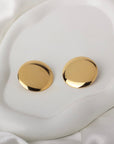 Chic Gold Circle Earrings