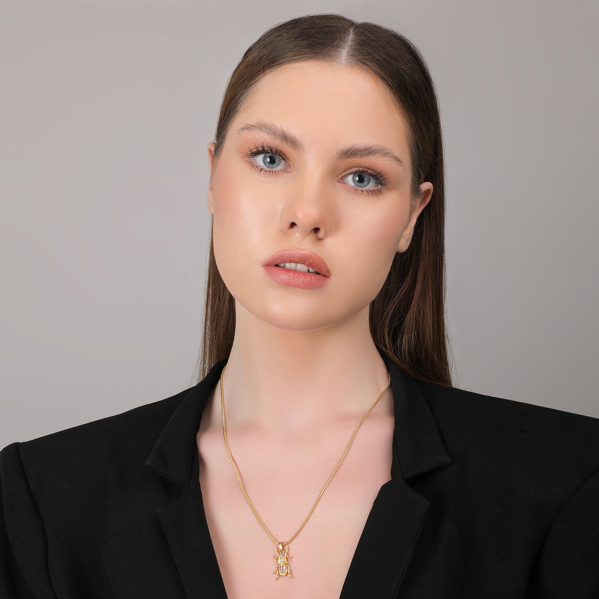 The Beetle Pendant Necklace