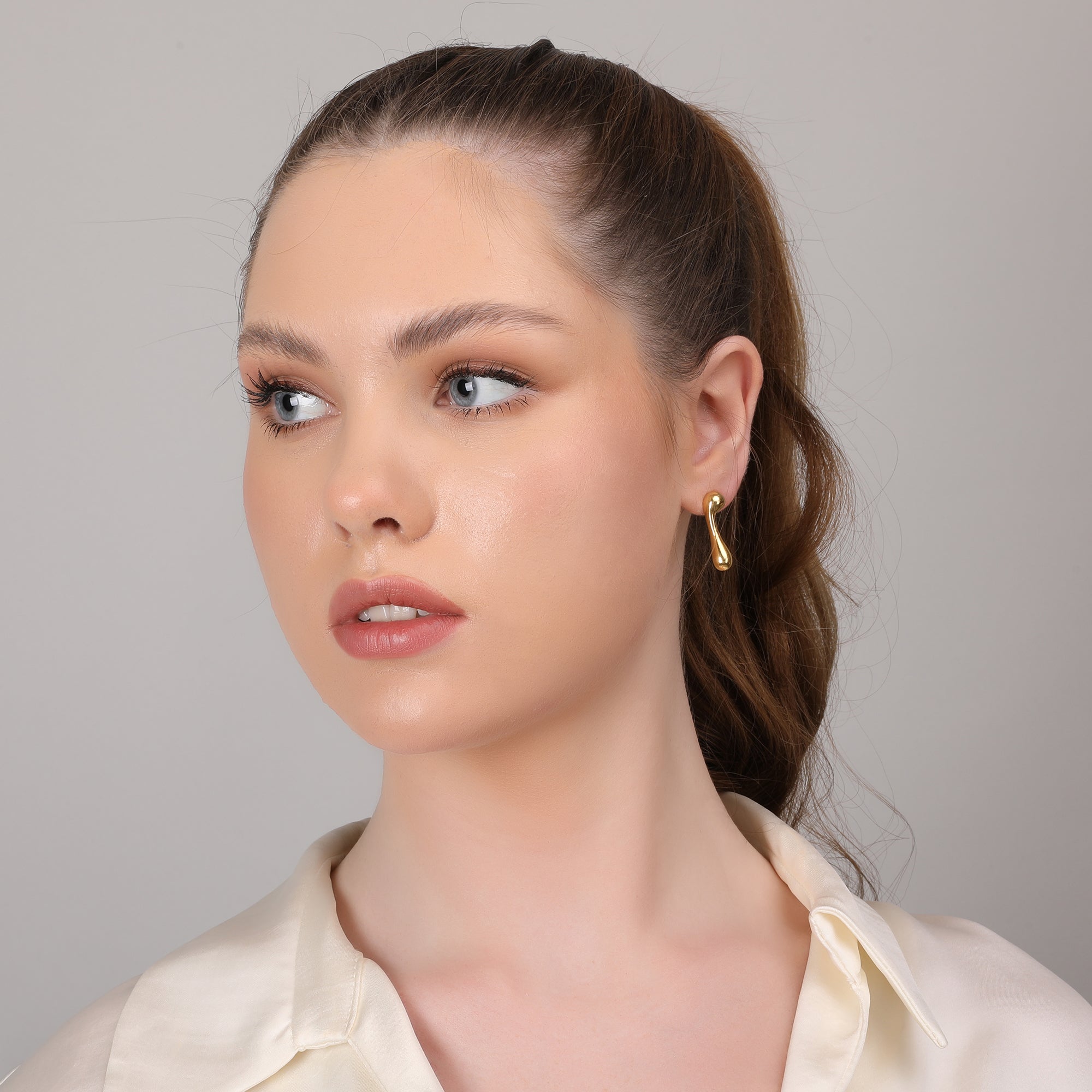 The Gold Drop Earrings