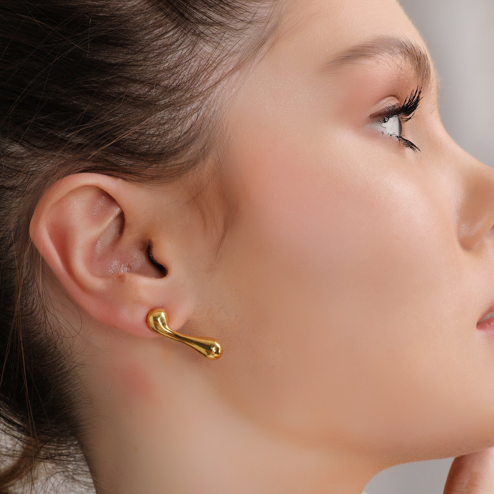 The Gold Drop Earrings