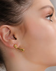 The Gold Drop Earrings