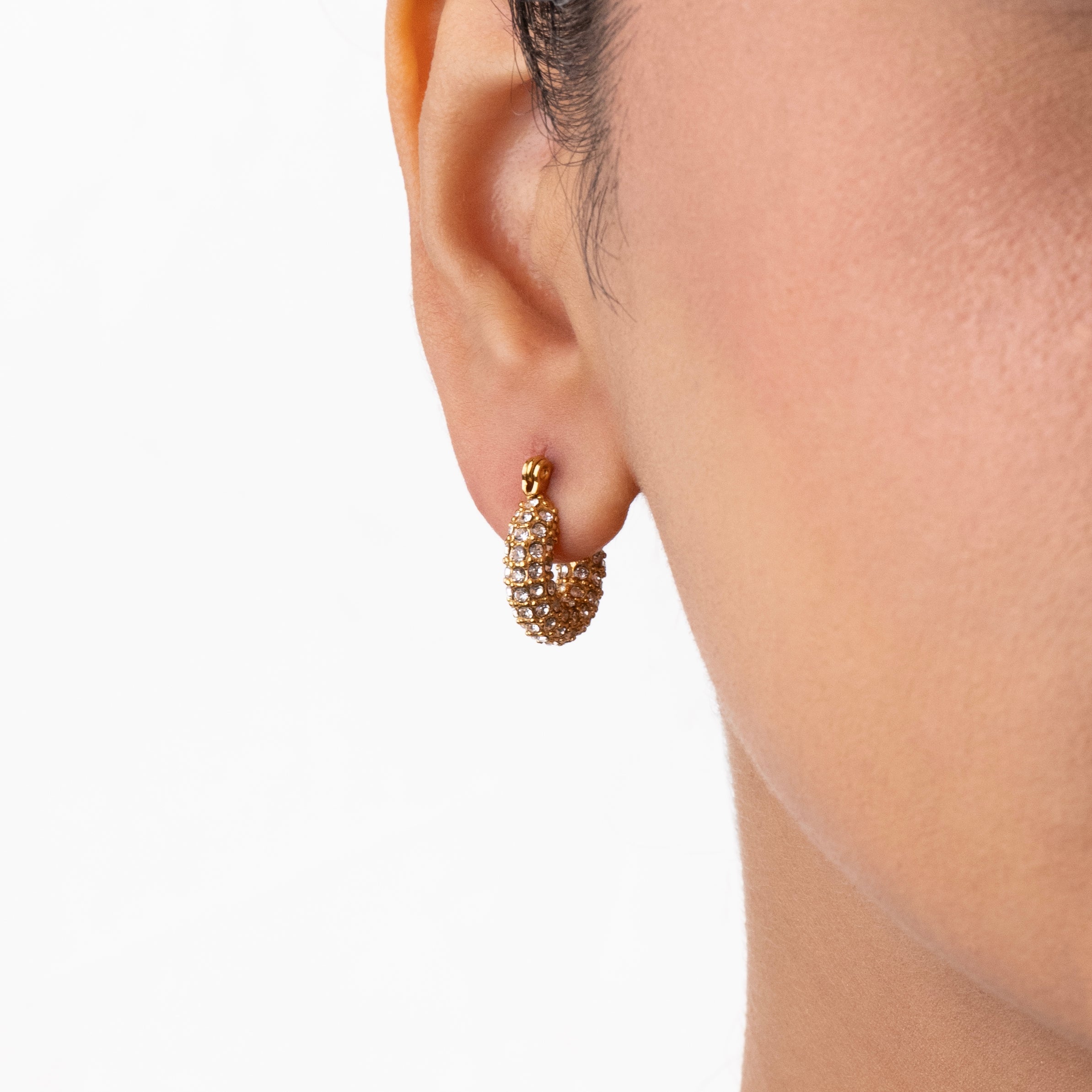 Golden Dream Hoop Earrings