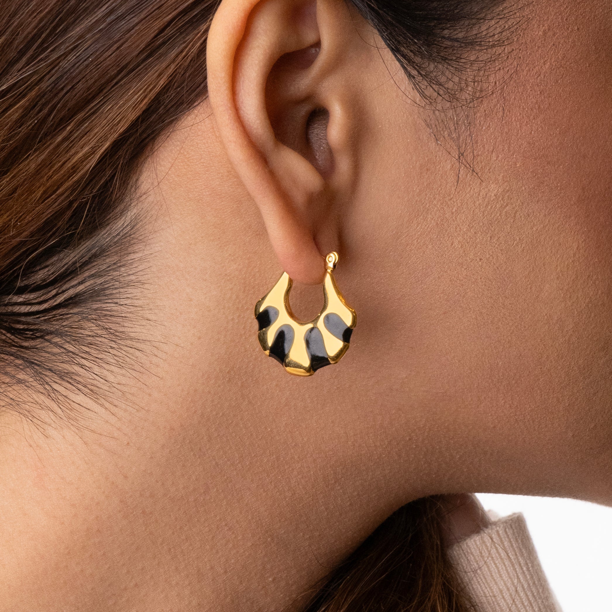 Elegant Edge Earrings