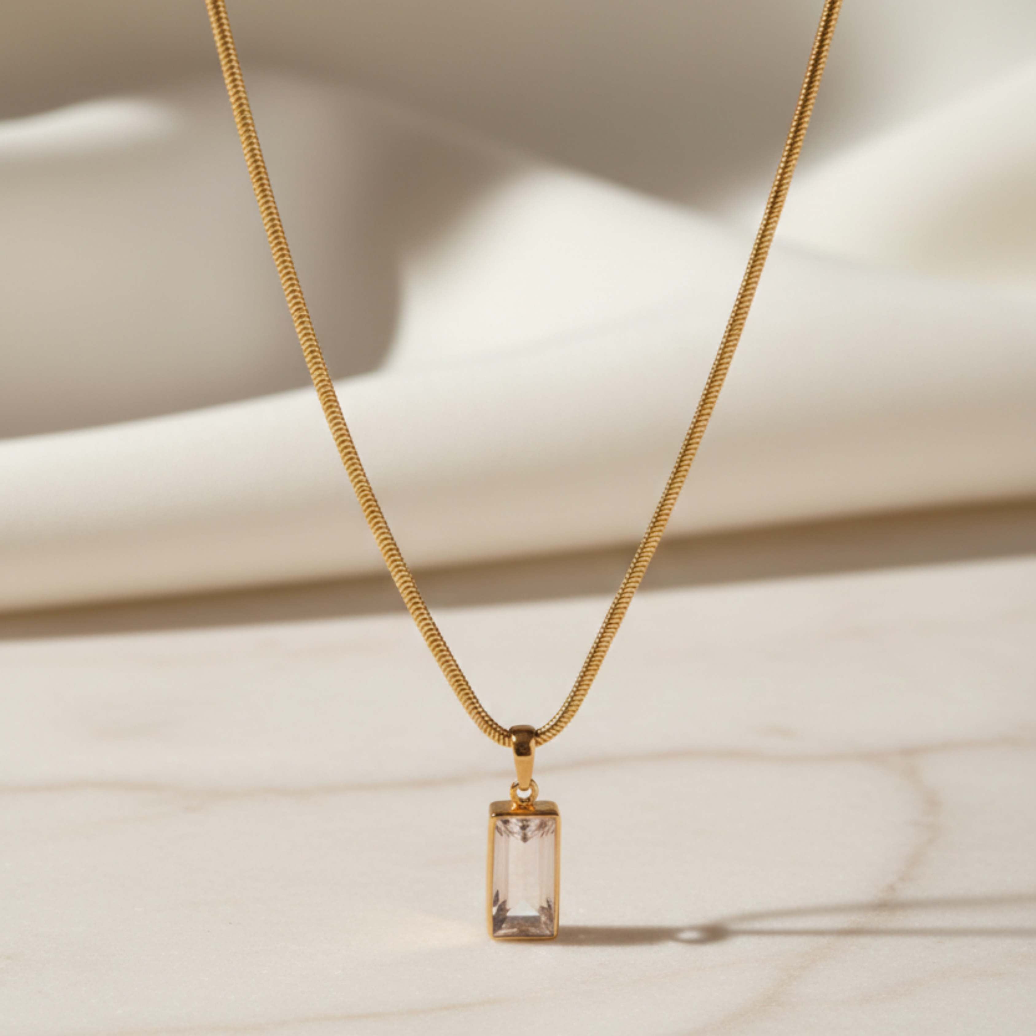 The Demeter Radiant Pendant Necklace