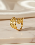 Leaf Wrap Ring