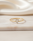 Pave Heart Ring