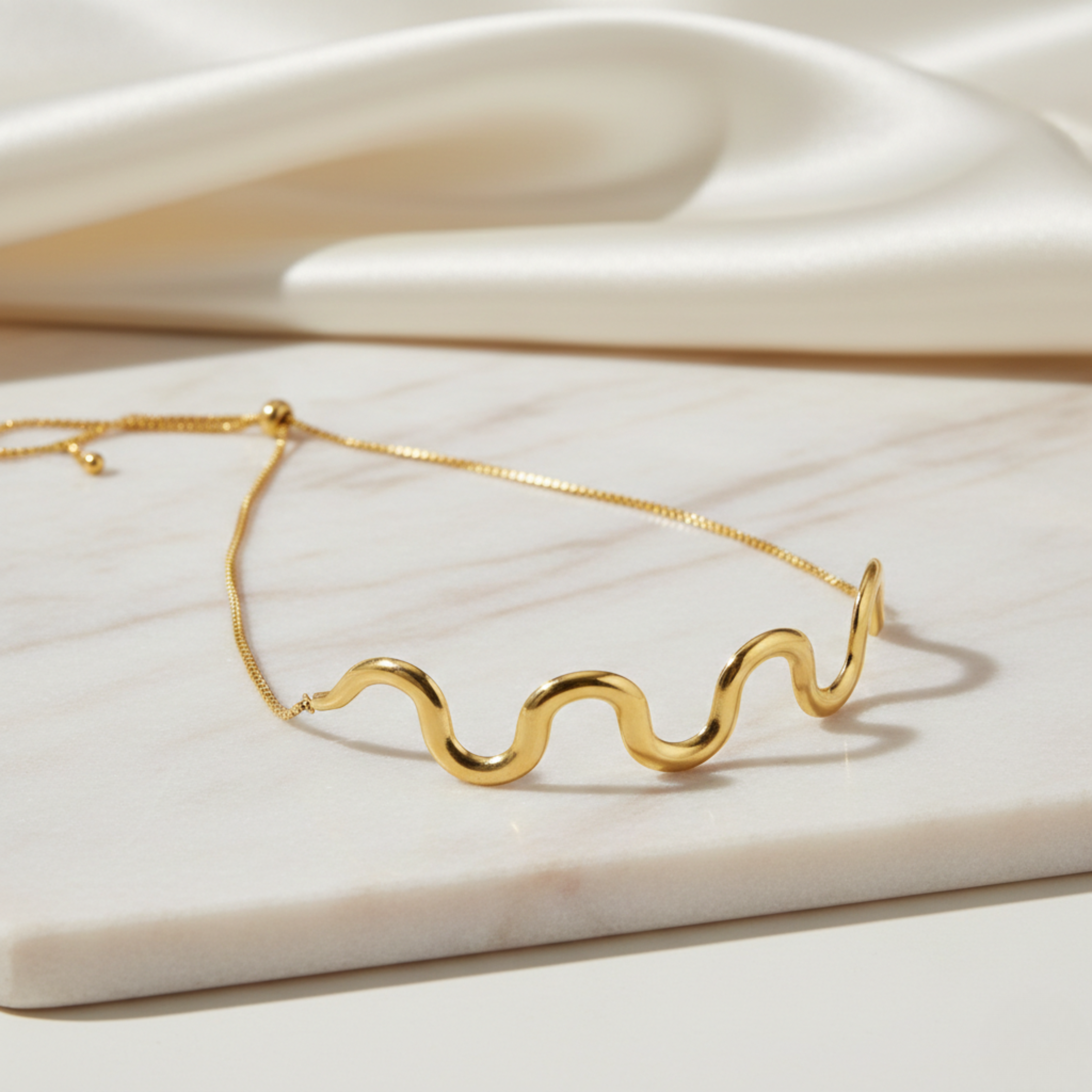 WaveGlow Choker Necklace