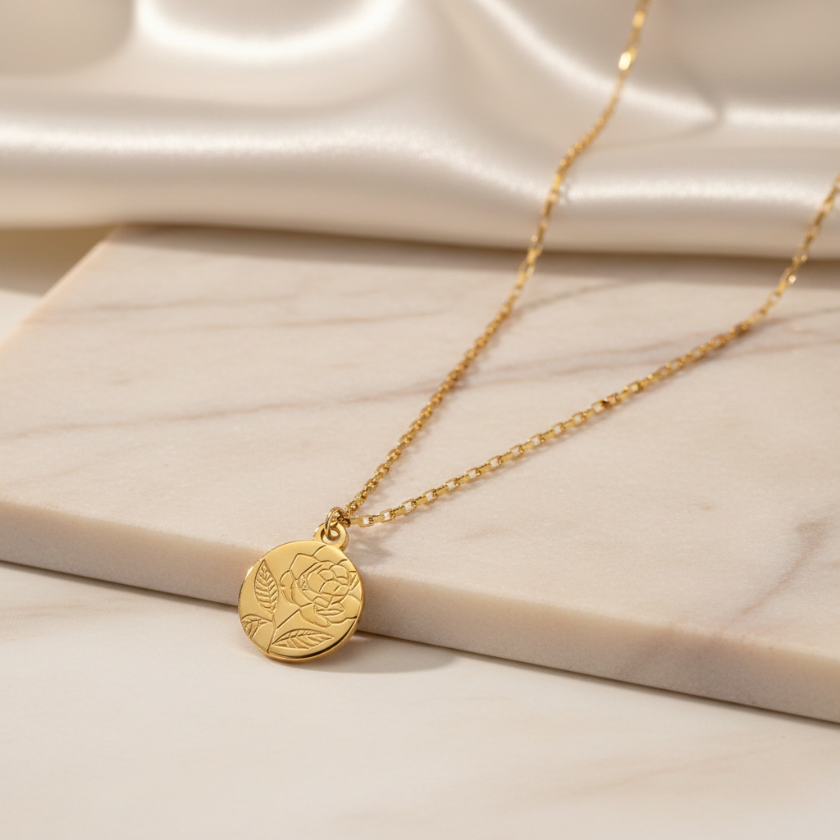 Rose Medallion Chain