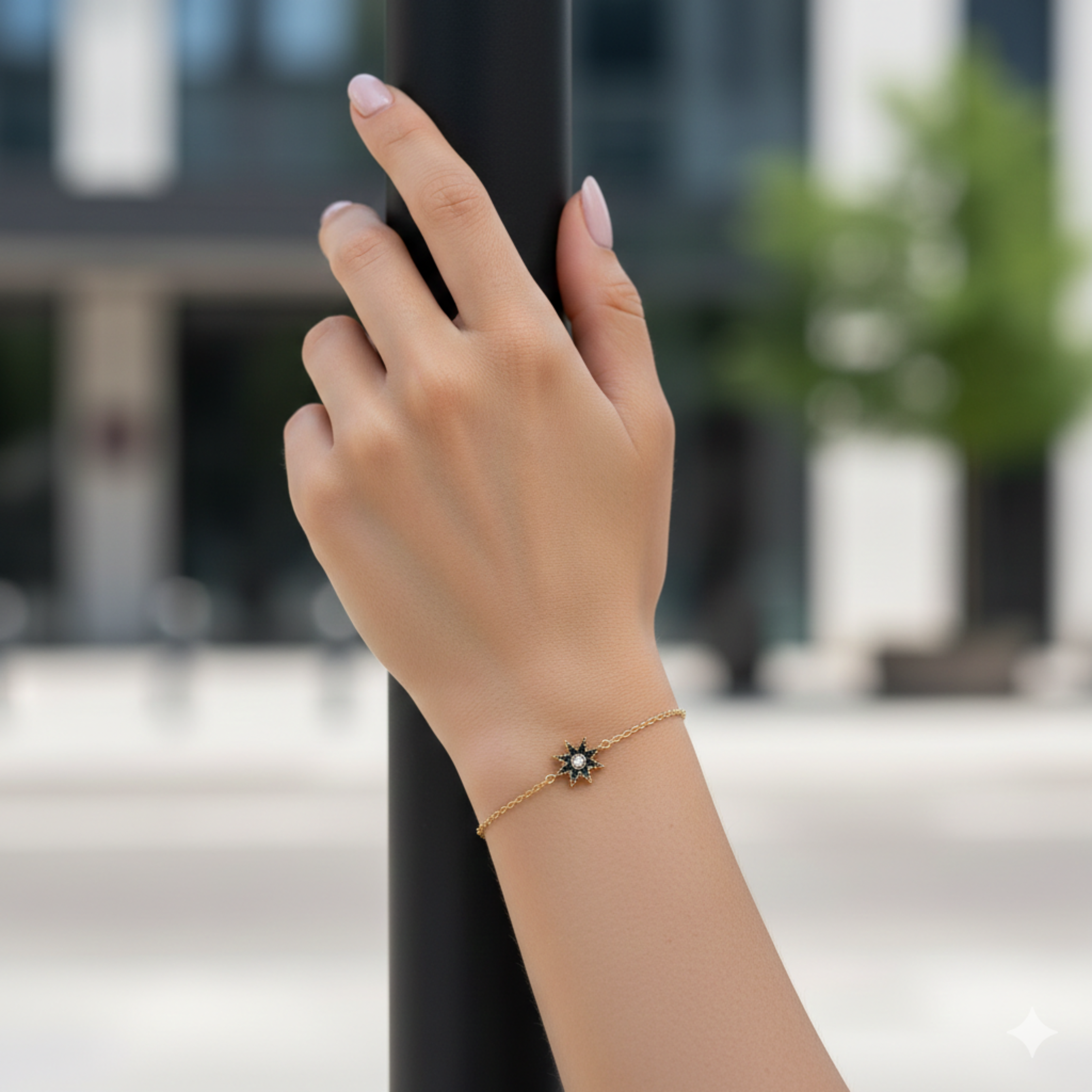 Star Shadow Minimal Bracelet