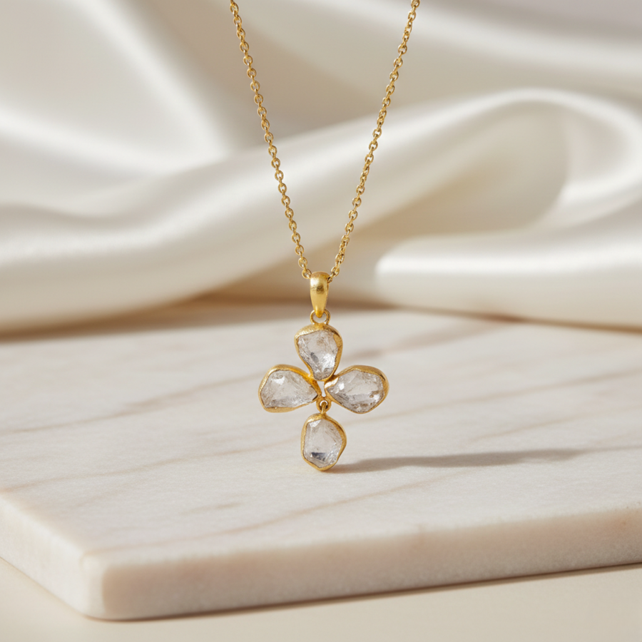 Mesuki Cross Pendant – SEEBORA