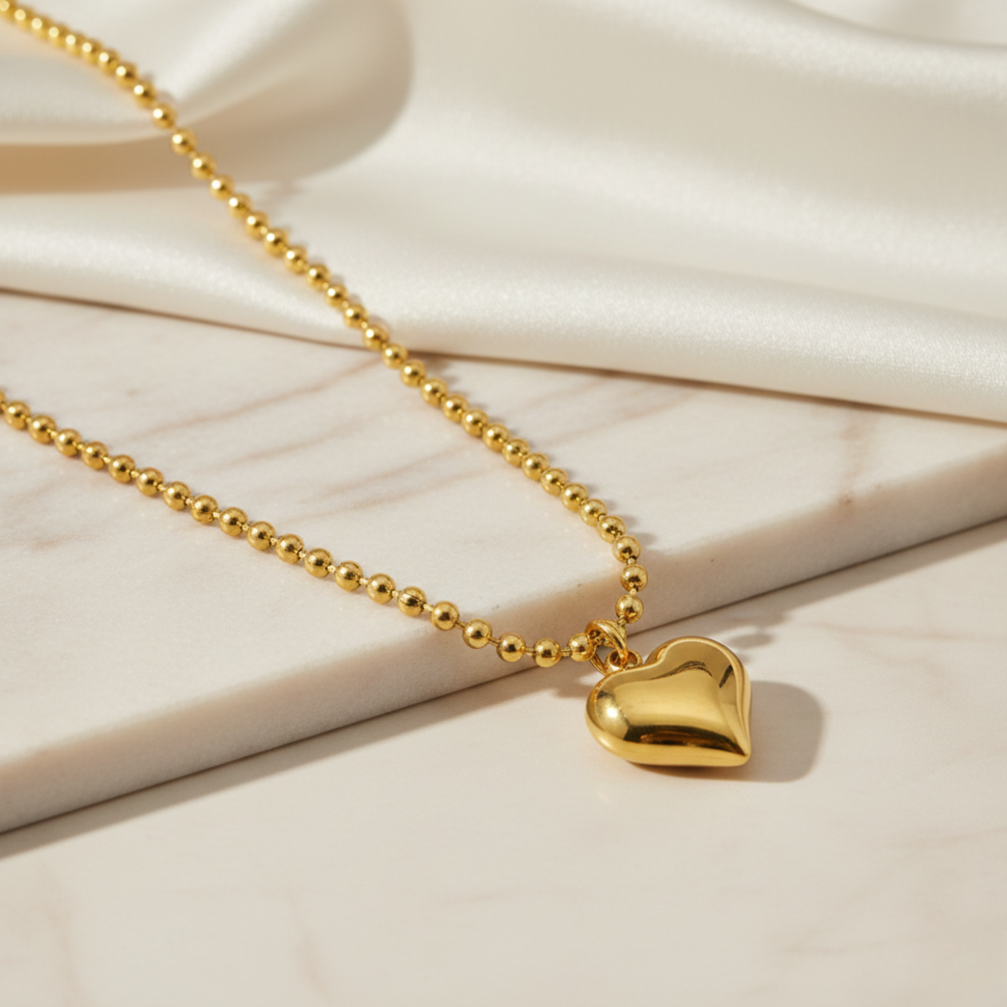 Pure Heart Gold Pendant