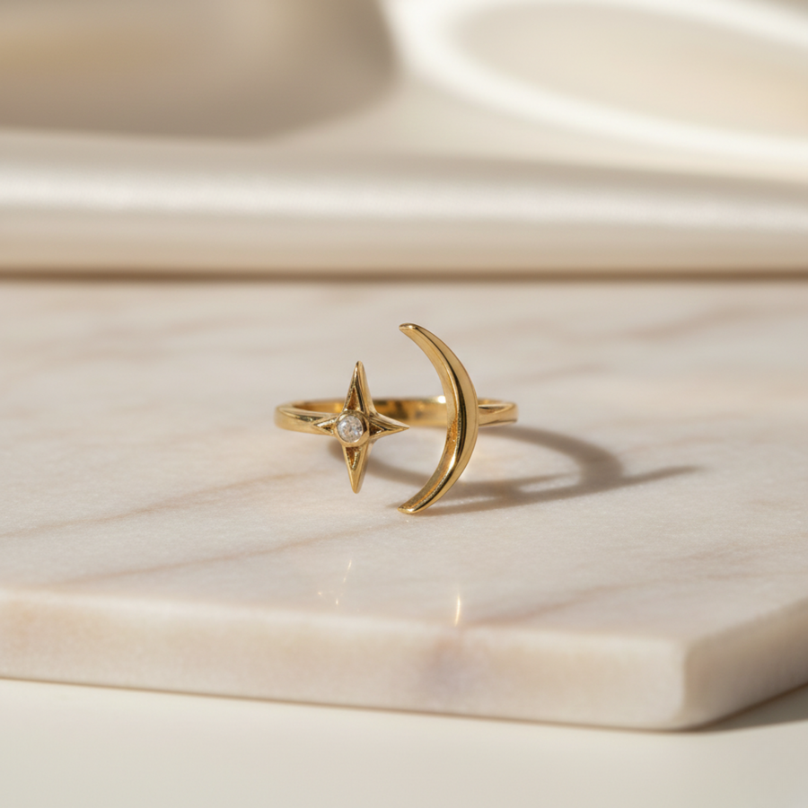 Moon Star Ring – SEEBORA