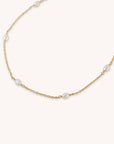freshwater, necklace, pearls, natural, elegant, timeless, jewelry.