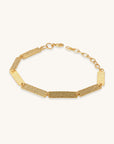 Gold Crush Bracelet, jewelry, accessories, fashion, wristwear, metallic, statement piece.