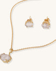 Cala White Pendant Set, jewelry, fashion, accessories
