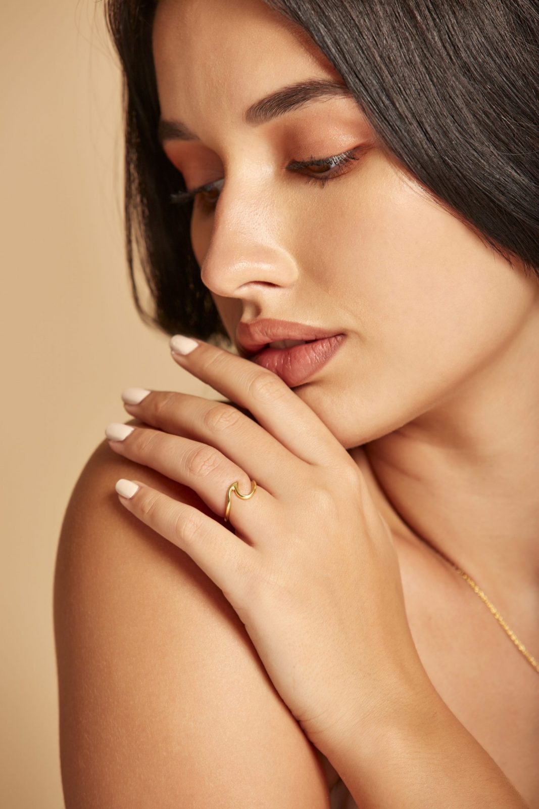 Minimalist Ring, Ocean-inspired Ring, Beachy Ring, Statement Ring