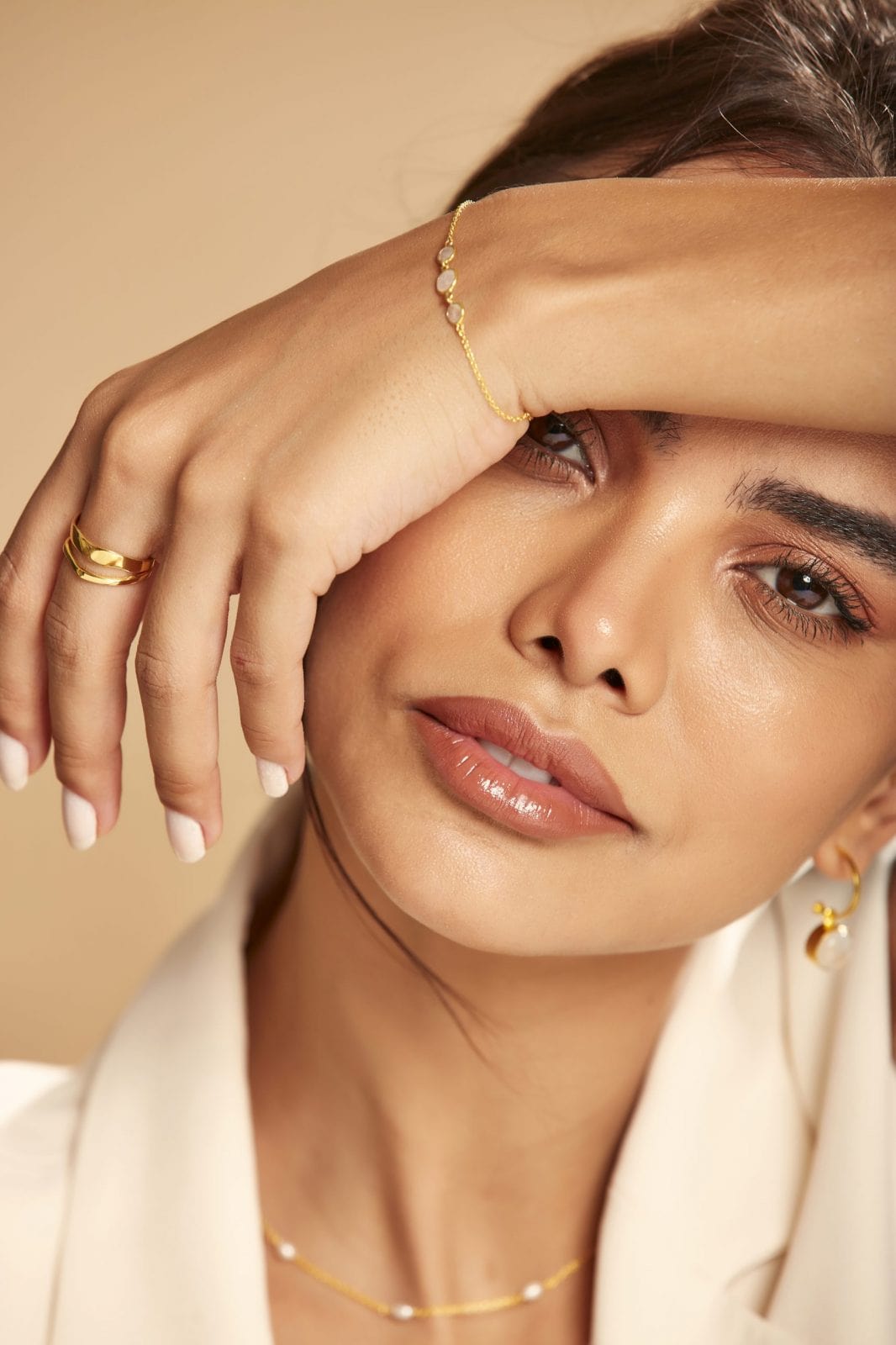 Rainbow Moonstone, Bracelet, Jewelry, Gemstone, Healing, Chakra, Unique.