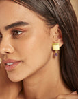 Gold, Mulberry, Earrings, Jewelry, Fashion, Accessories, Style