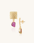 Gold, Mulberry, Earrings, Jewelry, Fashion, Accessories, Style